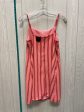 Striped Pattern Dress Casual Short Glamour, Size M Hot on Sale