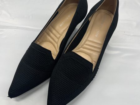 Black Shoes Heels Stiletto Adrienne Vittadini, Size 9.5 Online