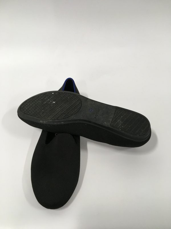 Black Shoes Flats Ballet Rothys, Size 7 Supply