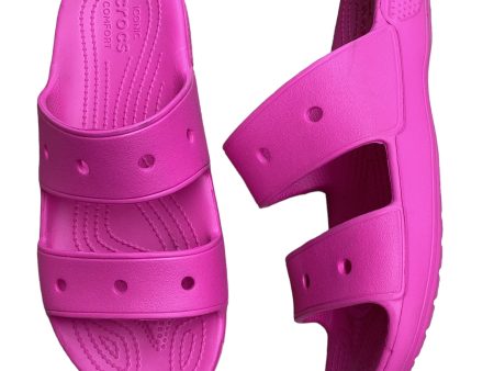 Pink Sandals Flats Birkenstock, Size 10 on Sale