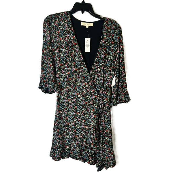 Floral Print Dress Casual Short By Loft, Size: S Sale