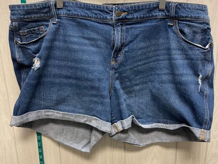 Blue Denim Shorts Old Navy, Size 22 For Sale