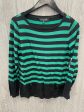 Striped Pattern Top Long Sleeve Jones New York, Size Petite  M Online