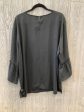 Black Top Long Sleeve Loft, Size 3x For Sale