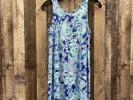 Blue Dress Casual Short Lilly Pulitzer, Size Xxs Online