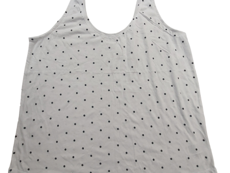 Black & White Top Sleeveless Old Navy, Size Xl For Sale