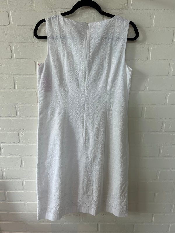 White Dress Casual Short Talbots, Size S Online Hot Sale