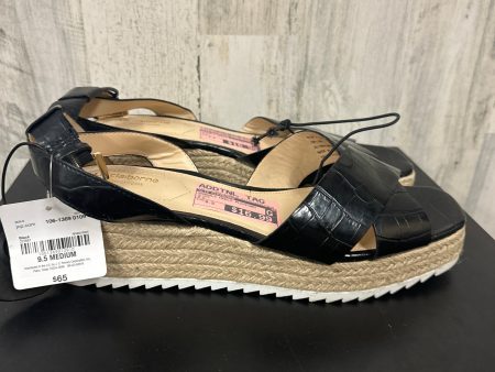 Black Sandals Heels Platform Liz Claiborne, Size 9.5 on Sale