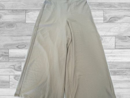 Beige Pants Cropped Adrianna Papell, Size M For Cheap