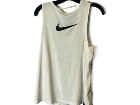 White Athletic Tank Top By Nike Apparel, Size: S For Discount