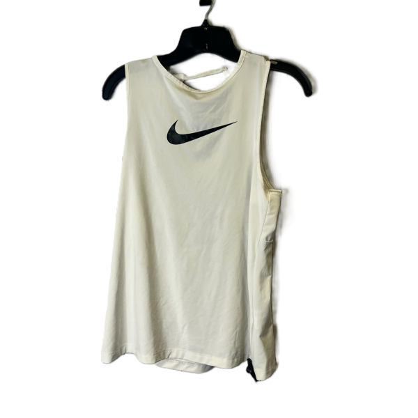 White Athletic Tank Top By Nike Apparel, Size: S For Discount