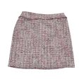 PINK & WHITE SKIRT MINI & SHORT by WHITE HOUSE BLACK MARKET Size:12PETITE Fashion