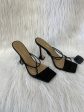 Black Sandals Heels Block Fashion Nova, Size 10 Sale