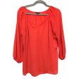 Red Blouse 3 4 Sleeve Sami & Jo, Size M Online Sale