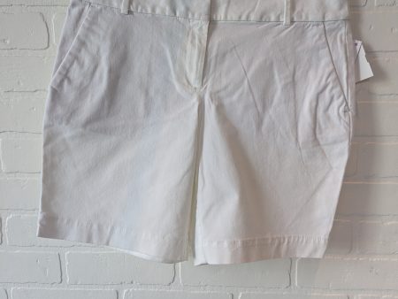 White Shorts Loft, Size 4 on Sale