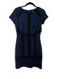 Black & Blue Dress Designer Laundry, Size Xs Online Sale