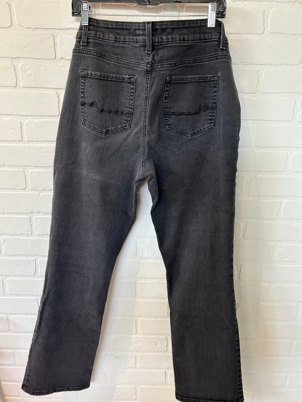 Black Denim Jeans Straight Maurices, Size 14 Online now