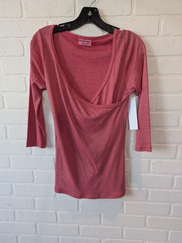 Red Top 3 4 Sleeve Michael Stars, Size Onesize Sale