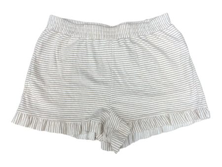 Striped Pattern Shorts Hem & Thread, Size L on Sale