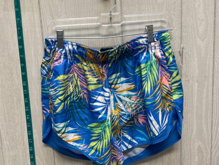 Tropical Print Athletic Shorts Athletic Works, Size M Sale