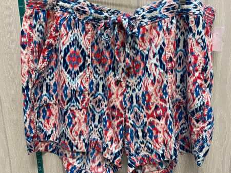 Blue Red & White Shorts St Johns Bay, Size 18 Online Hot Sale