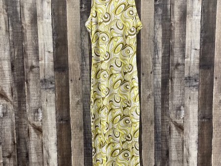 Yellow Dress Casual Maxi Cme, Size L Fashion