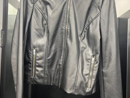 Black Jacket Moto Premise, Size M For Sale