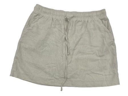 TAN SKORT by BRIGGS Size:12 Online Hot Sale