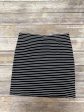 Striped Pattern Skirt Midi Banana Republic, Size 8 Online now