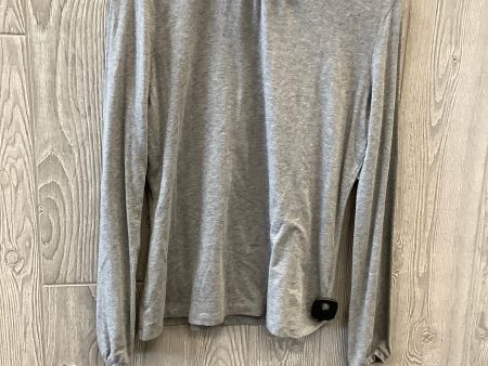 Grey Top Long Sleeve Ana, Size M Sale