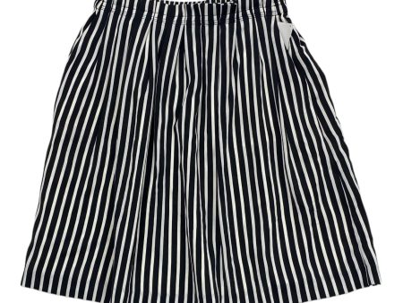 Black & White Skirt Midi J. Crew, Size 8 Discount