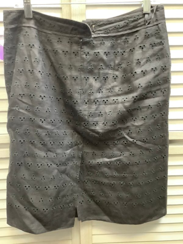 Black Skirt Midi Dkny, Size 10 Supply