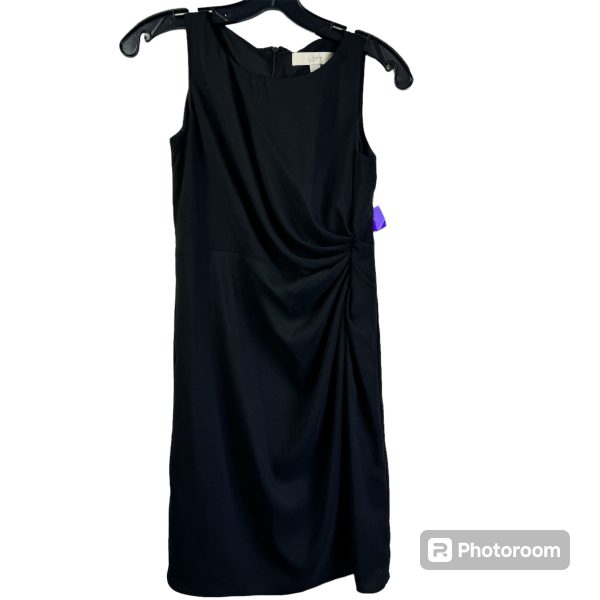 Black Dress Casual Midi Loft, Size Xxs Online Hot Sale