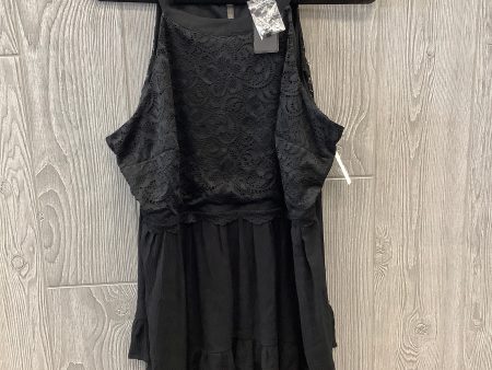 Black Top Sleeveless Torrid, Size M For Cheap