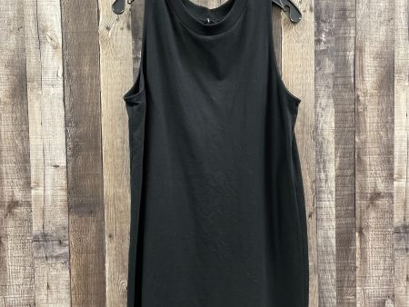 Black Dress Casual Short A New Day, Size L Hot on Sale