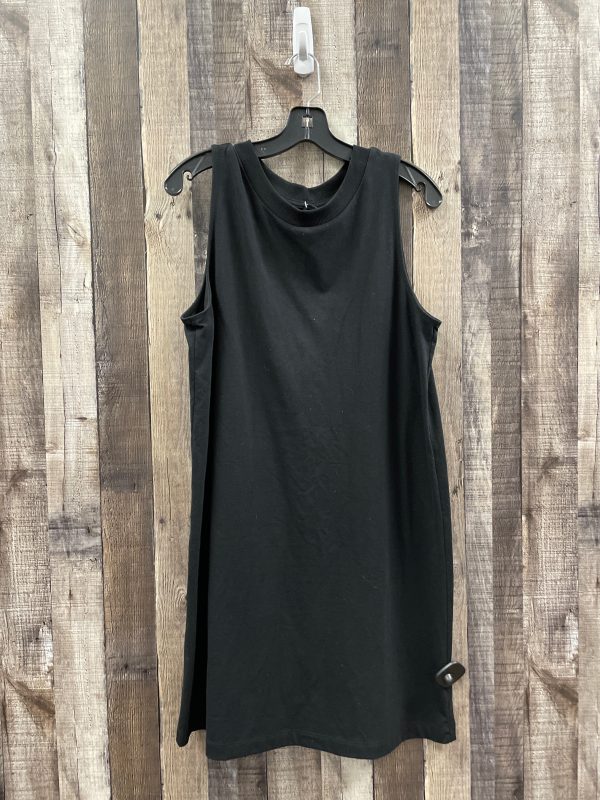 Black Dress Casual Short A New Day, Size L Hot on Sale