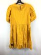 Yellow Dress Casual Short Universal Thread, Size S Online now