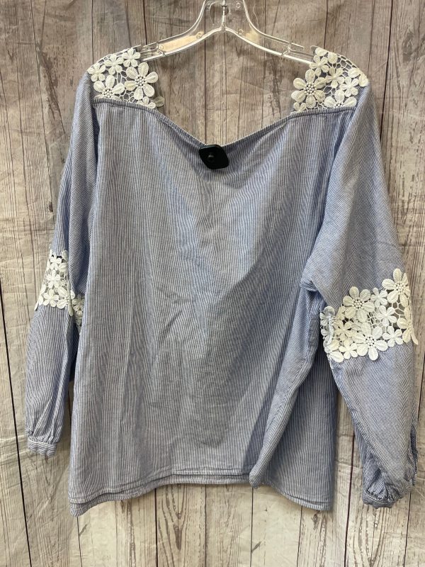 Top Long Sleeve By Lane Bryant O  Size: 3x For Cheap