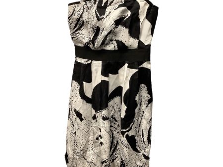 Black & White Dress Party Short Reiss, Size 8 For Sale