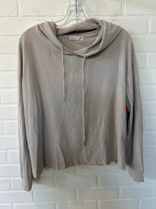 Beige Top Long Sleeve C And C, Size L Cheap