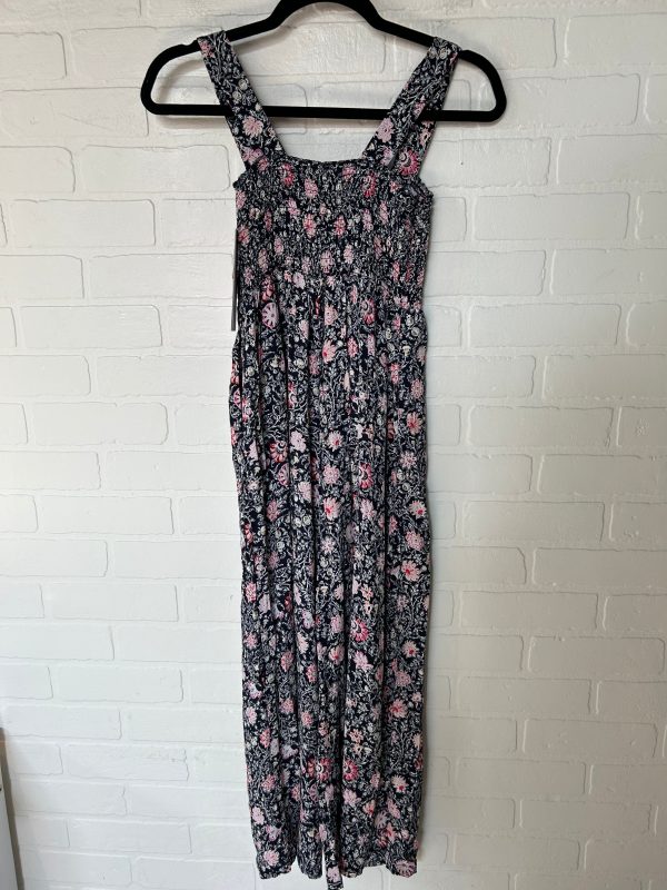 Black & Pink Jumpsuit Loft, Size Xs Sale