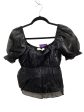 Black Top Short Sleeve Clothes Mentor, Size M Online