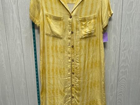 Yellow Dress Casual Short Sonoma, Size S Fashion