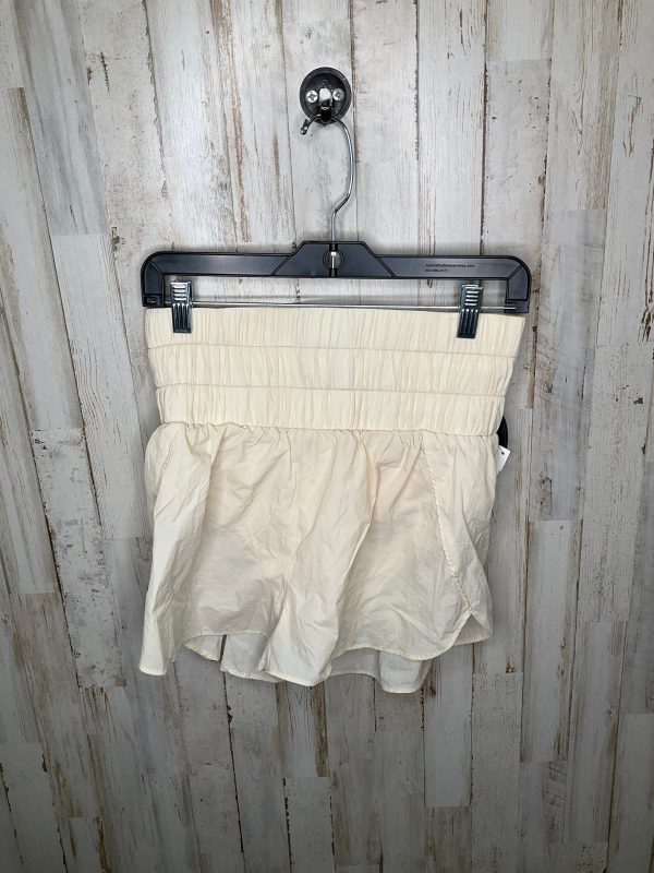 Beige Athletic Shorts Clothes Mentor, Size M Cheap