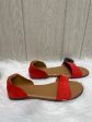 Red Sandals Flats A New Day, Size 7 Online now