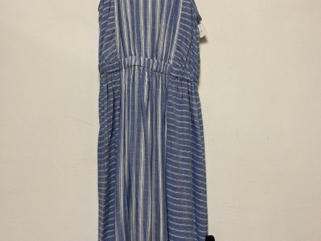 Striped Pattern Dress Casual Midi Loft, Size Xs Online