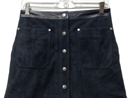 Navy Skirt Mini & Short Rag And Bone, Size 0 Online