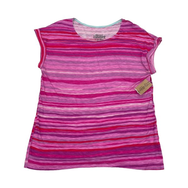 PINK TOP SS by NINE WEST APPAREL Size:PETITE  M For Discount