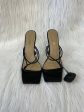 Black Sandals Heels Block Fashion Nova, Size 10 Sale