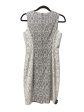 Snakeskin Print Dress Designer Badgley Mischka, Size 2 For Sale